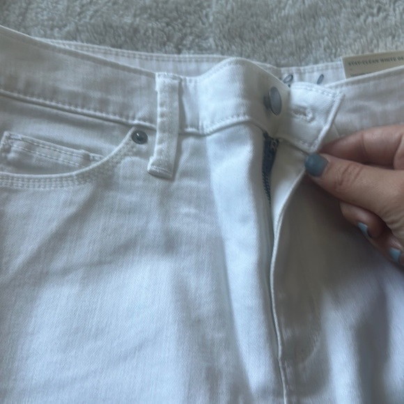 Universal Threads White High Rise Skinny Crop Jeans Size 4 - Picture 7 of 10